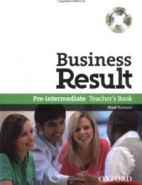 Business Result Pre-Intermediate Teacher's Book + CD