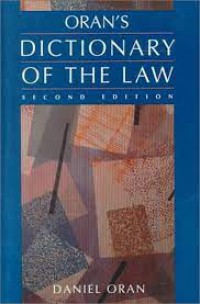 Dictionary Of The Law 2 Ed