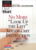 No More Look Up The List Vocabulary Instruction
