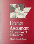 Literacy Assessment A Handbook Of Instruments