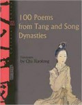 100 Poems From Tang And Song Dynaties