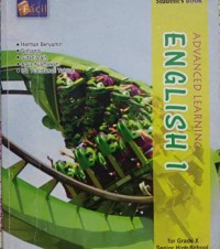 Advanced Learning English 1 For Grade X Senior High School