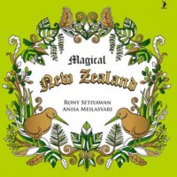 Magical New Zealand: Adult Coloring Book
