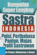 Kumpulan Super Lengkap Sastra Indonesia