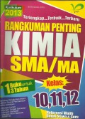 Rangkuman Penting Kimia SMA/MA Kelas 10,11,12