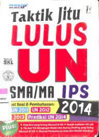 Taktik Jitu Lulus Un SMA/MA IPS 2014