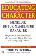 Educating For Character: Mendidik Untuk Membentuk Karakter
