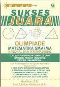 Suju Sukses Juara Olimpiade Matematika SMA/MA Nasional Dan International