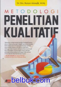 Metodologi Penelitian Kualitatif