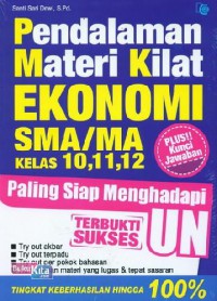 Pendalaman Materi Kilat Ekonomi SMA/MA Kelas 10,11,12