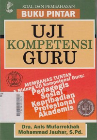 Soal Dan Pembahasan Buku Pintar Uji Kompetensi Guru