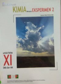 Kimia Berbasis Eksperimen 2 Untuk Kelas XI SMA Dan MA