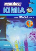 Kimia Mandiri Jilid 1 Untuk SMA Kelas X