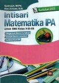 Intisari Matematika IPA Untuk SMA Kelas X-XI-XII