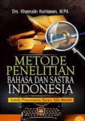 Metode Penelitian Bahasa Dan Sastra Indonesia