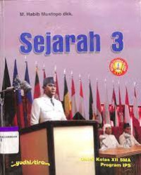 Sejarah 3 Untuk Kelas XII SMA Program IPS