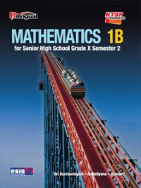 Mathematics 1 B For Senior High School Grade X Semester 2-Science Program
