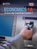 Economics 1 A For Senior High School Grade X Semester 1
