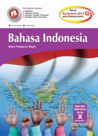 Pr K13; Bahasa Indonesia Kelas X Semester 1