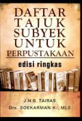 Daftar Tajuk Subyek Untuk Perpustakaan Edisi Ringkas