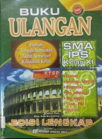 Buku Ulangan SMA IPS Kelas XI (Sesuai KTSP)