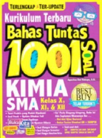 Kurikulum Terbaru Bahas Tuntas 1001 Soal Kimia SMA Kelas X, XI, & XII