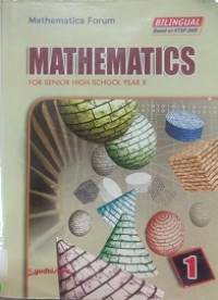 Mathematics 1 For Senior High School Year X