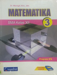 Matematika 3 SMA Kelas XII -Program IPS