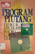 Program Piutang : Teori & Aplikasi Macro Lotus 1-2-3