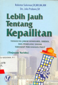 Lebih Jauh Tentang Kepailitan