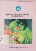 Cerita Lingkungan Hidup Rakyat Bali