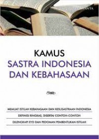 Kamus Kebahasaan Dan Kesusastraan