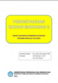 Pengetahuan bahan makanan 2 bahan ajar SMK program keahlian tata boga