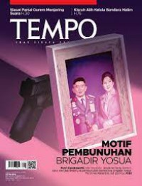 Tempo; 22 - 28 Agustus 2022